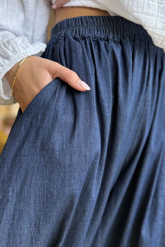 Freddie Quirky Classic Barrel Jean Dark /70=